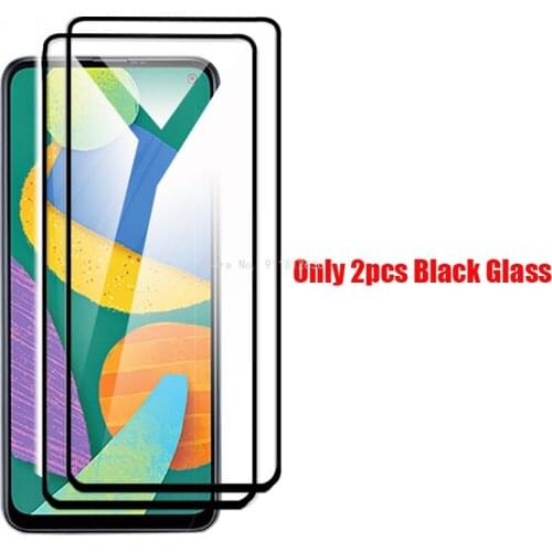 2 Pcs Full Cover Protective Glass For Samsung Galaxy F52 5G Screen Protector On For Samsung F52 Front Tempered Film Sumsung F 52