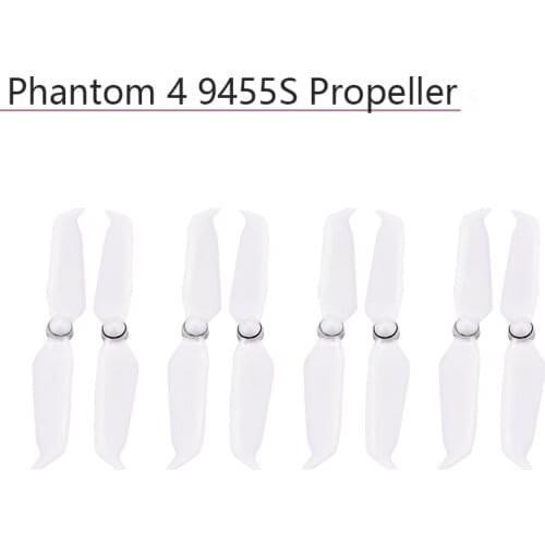 8pcs 9455S Low Noise Propeller CW CCW Quick Release Props Blade for DJI Phantom 4 Pro V2.0 Advanced Series Drone Accessories