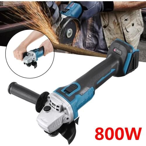 800W 100mm Brushless Angle Grinder Multifunction Polisher Fo Battery 18V Power Tools Polishing Machine Without Battery