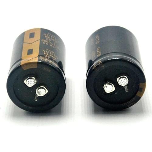 2pcs Elan LAO 6800UF 35V Audio Electrolytic Capacitors Good for Amplifier