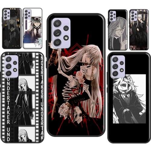 Undertaker Black Butler For Samsung Galaxy A51 A71 A41 A31 A21S A20e A50 A70 A12 A32 A42 A52 A72 M31S Phone Case