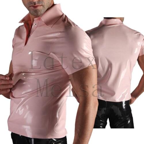 Latex Meisa Mens Casual Shirts