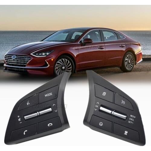 Multifunction Cruise Control Steering Wheel Button For Hyundai Custo 2020 Sonata DN8 AT MPI 2.5L Sedan FWD 4Doors Limited 1.6 T