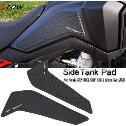 NEW Motorcycle Non-Slip Side Fuel Tank Stickers Waterproof Pad Rubber Sticker For Honda CRF1100L CRF 1000 L Africa Twin 2020