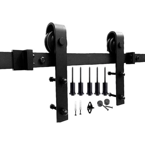 Sliding Door Barn Track Hardware Wood Barn Door Rail Hardware Sliding Door Track Kit Barn Door System Slide Kit