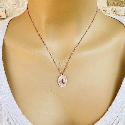 Tour 925 Sterling Silver Necklace Women Girls Gift Jewelry Accessories Fashion Handmade Elegant Chain