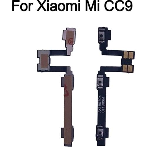 Replacement Power On/Off Key & Volume Side Button Flex Cable For Xiaomi Mi CC9 cc9 Side Key Power Volume Button Flex Cable