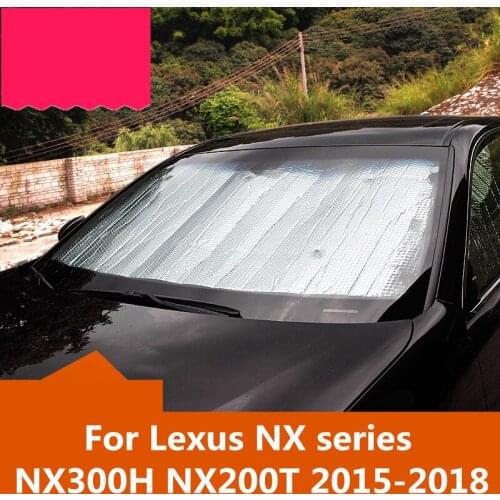 For Lexus NX series NX300H NX200T 2015-2018 Sun visor Sunscreen heat insulation Visor Car window Sun visor Auto Accessories