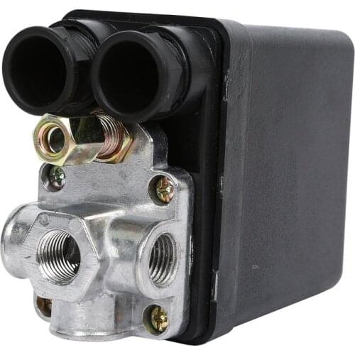 Heavy Duty 240V 16A Auto Control Auto Load/Unload Air Compressor Pressure Switch Control Valve 90 PSI -120 PSI