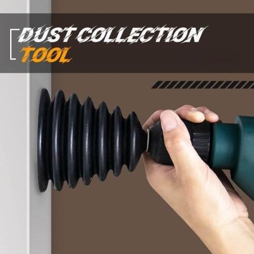 Upgrade Electric Drill Dust Cover Extension Rubber Impact Hammer Drill Dust Collector Dustproof Device Power Tool Accessories