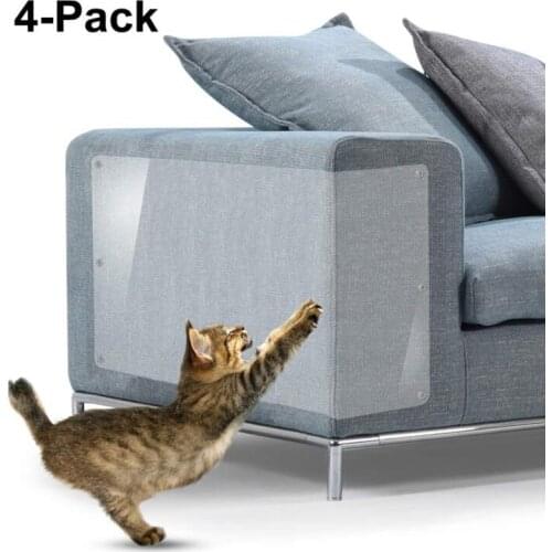 Furniture Scratch Guards, Cat Couch Protector Guards with Pins for Protecting Your Furniture, Cat Scratch Deterrent Pad