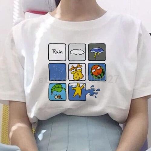 Women T-Shirts Female Punk Vegan Jersey Tees Vintage Jersey Shirts Sleeve vegan Clothing Tops Tshirts Clothes T Shirt Harajuku