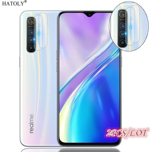 2Pcs Glass on Realme X2 Camera Lens Screen Protector For Oppo Realme X2 Camera Glass Protective HD Back Film For Oppo Realme X2