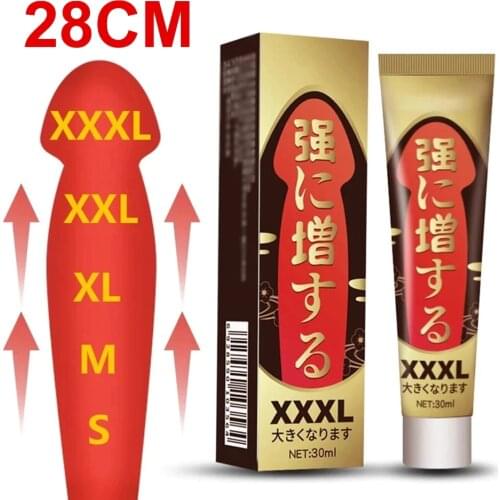 30ml Sex Lube Penis Enlargement Sexual Cream Sex Oil Delay Male Lubricant External Use Fast Effective Grow Bigger Sex Products