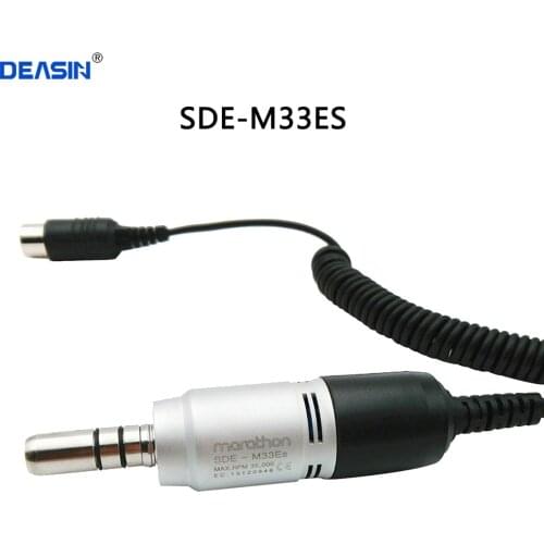 35K RPM Dental Lab MARATHON Handpiece Micro Motor SDE-M33Es Dental MARATHON MicroMotor Handpieces