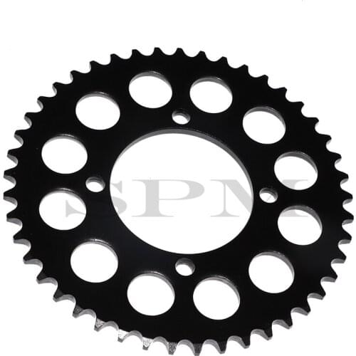 420 Chains 45T 76mm Motorcycle Chain Sprockets Rear Back Sprocket Cog For 110cc 125cc 140cc Dirt Pit Bike