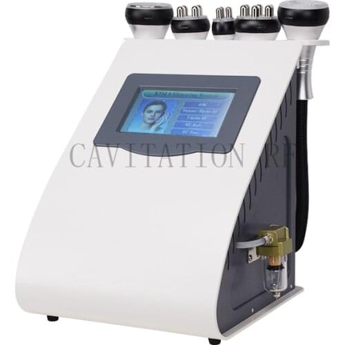 5 in 1 Ultrasonic Lipo Laser Cavitation Vacuum Machine RF Skin Tighteninng Cellulite Massager Liposuction Slimming Machine for S