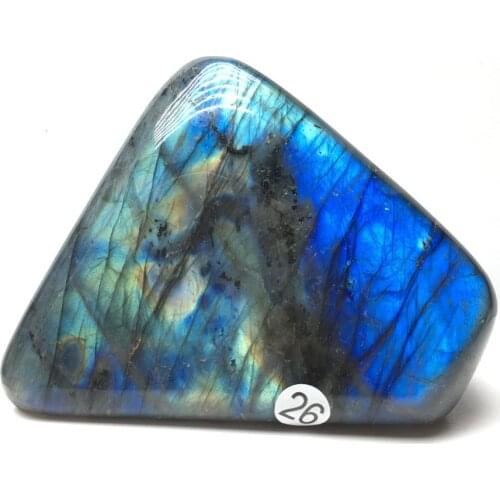 70-400g Natural Blue Labradorite Crystal Hand Stone Moonstone Reiki Healing Madagascar Gemstone Tumble Rock