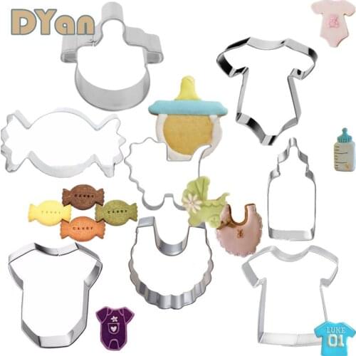 Free Shipping Baby Shirt Biscuit Baking Cookie Cutter for Special Party Rice Vegetable Mold A212
