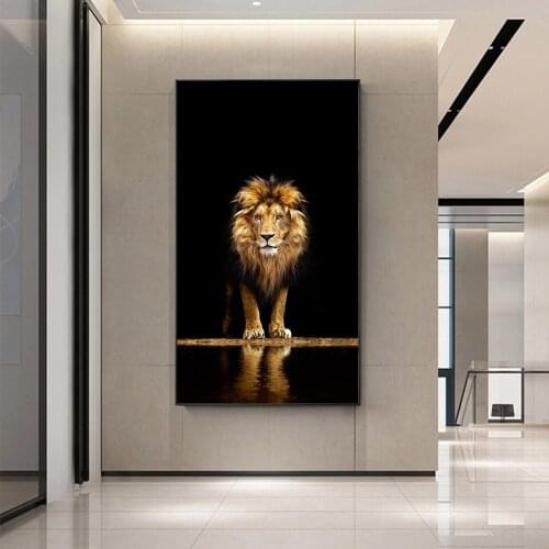 Wild lion 5d diamond painting full drill animal diamond embroidery mosaic wall picture home decor drop shipping A2229