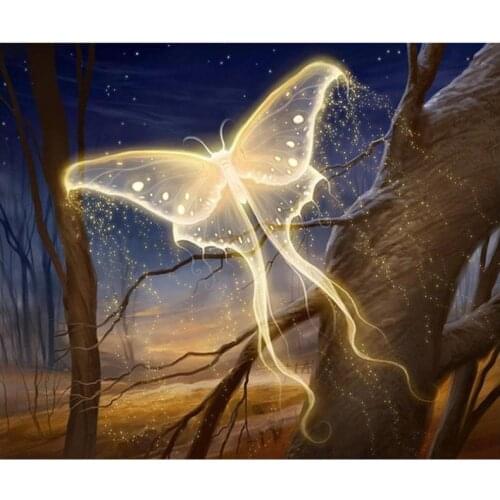 Butterfly diamond painting landscpae rhinestone embroidery image mosaic sticker decor diamond dotz tapestry posters wall paper