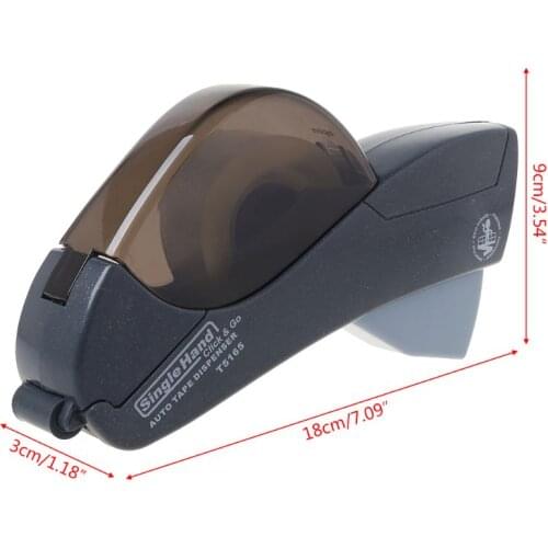 Automatic Tape Dispenser Hand-held One Press Cutter For Gift Wrapping Scrap booking Book Cover L4MD