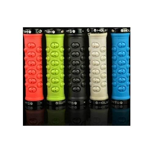 Bike bicycle lockable handlegrip handlebar skull cover mountain bike cover lock cover bar ends