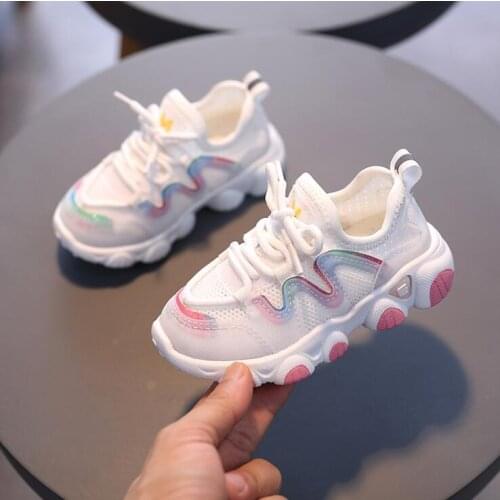Child Casual Shoes Spring Autumn Fashion Girls Boys Sport Shoes Children Running Shoes Kids Mesh Child Sneakers