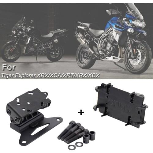 For Tiger Explorer XRX/XCA/XRT/XRX/XCX 2015 2016 2017 Motorcycle Phone Navigation GPS Plate Bracket Holder