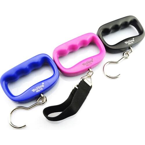 Mini Pocket Scale 50kg 10g LCD Digital Electronic Hand Held Hook Belt Luggage Hanging Scale Backlight Balance Weighing