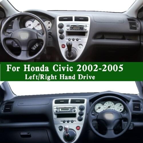 Fits Honda Civic Type-R UK-spec EP3 2002 2003 2004 2005 Dashmat Dashboard Cover Pad Dash Mat Instrument Panel Carpet Ornaments