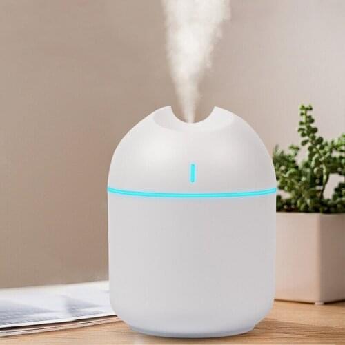 Mini Humidifier Ultrasonic Air Humidifier Essential Oil Diffuser Home Bedroom Office Aromatherapy Spray USB Night Light Filter