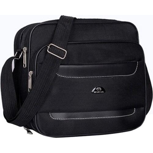 2019 Men Shoulder Bags Best Selling Products In Kenya Black Oxford Cloth Bag Blank Men Messenger Bag