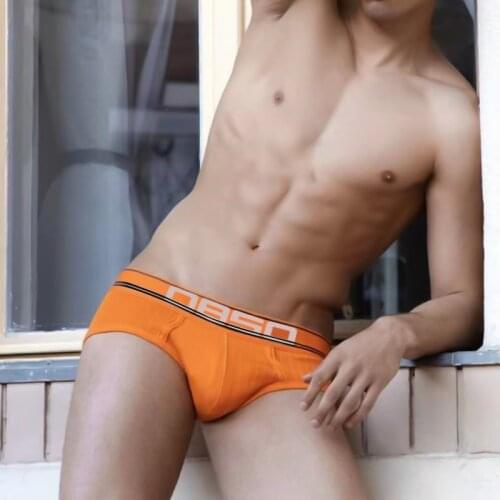 Brand New Mens Underwear Cotton Sexy Men Briefs Underpants Gay Breathable Male Panties Cuecas Low Waist Brief Bikini BS3132