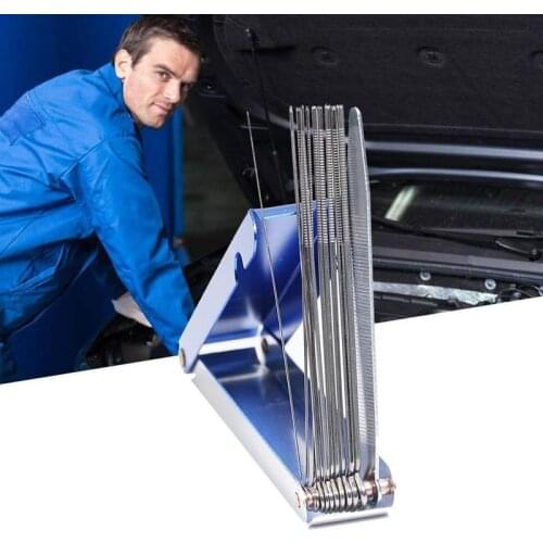 Torch Tip Cleaner Gas Welding Brazing Cutting Torch Guitar Needle Tip Files Cleaner Nut 13 Cleaner Nozzle in 1 R4I0