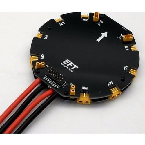 Fly Dragon Power Distribution Board High Current PDB for DIY agricultural drone Octocopter