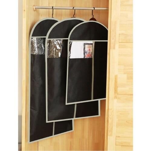 6 Colors Home Dress Clothes Garment Suit Cover Case Dustproof Storage Bags Protector Clothing Dust Cover Pouch Cover Clothes