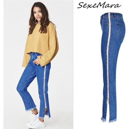 SexeMara Women's Loose Jeans