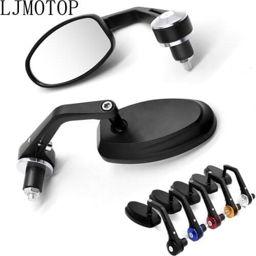 CNC Universal Motorcycle Handle Bar End Rearview Mirror 7/8" For BMW R1200GS R1200GS ADVENTURE R1200R R1200RT SE R1200S K1200R