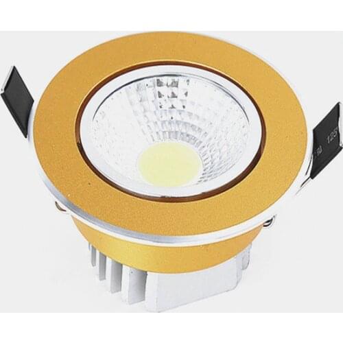 Recessed Dimmable COB LED Downlights 9W12W15W LED Ceiling Spot Lights 85-265V Warm Cold White LED Ceiling Lamps Indoor Lighting