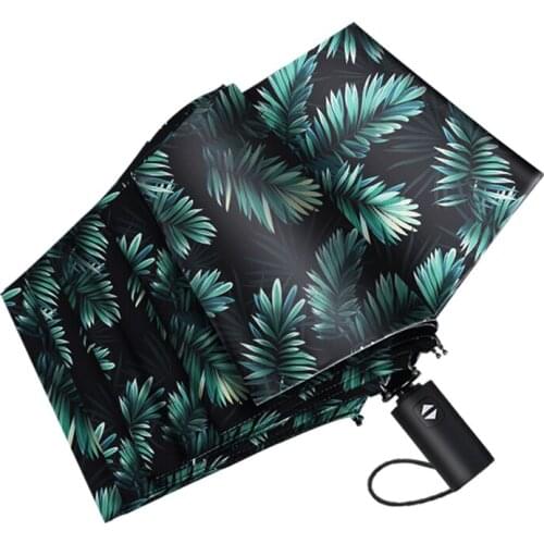 Fully Automatic umbrella women uv Protection Rain Ultra Light UPF50 high quality Small womens umbrellas beautiful travel A6A