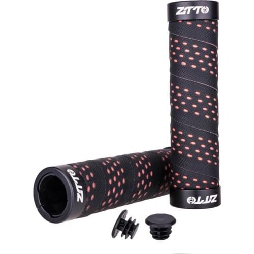 2Pcs ZTTO AG115 Breathable Bike Handlebar Cover Locking Anti-skid Grip Sleeve for MTB