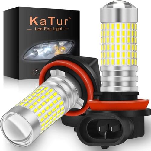 Auto Car Fog Lights H10 H16 9005 9006 PSX24W H8 H11 DRL Lamp 144 LED for Mitsubishi lancer outlander Skoda octavia fabia a7 a5