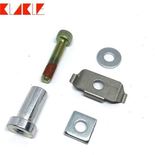 KLAKLE 24PCS Floating Bolts Auto Parts Car Brake Discs With Center Bell For Peugeot 206