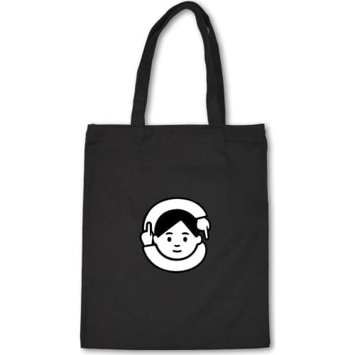 Funly Girls Print Women Student Cotton Fashion Shoulder Tote Handbag Eco Shopping Bags Large Capacity Canvas Pouch Bolsos Mujer