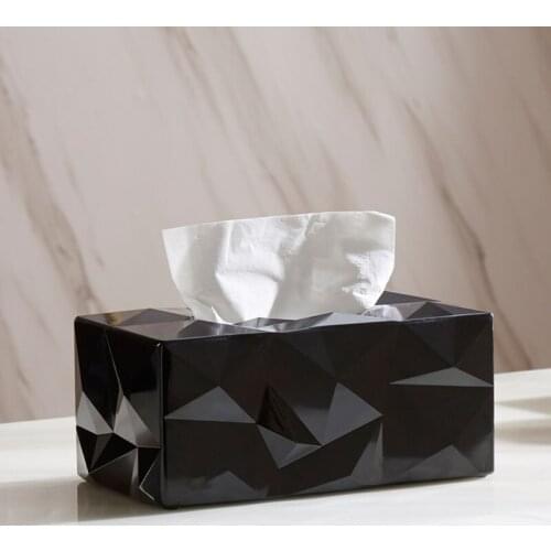Tissue Box Towel Nordic Brush pot paper towel box creative paper towel box simple paper roll 1 Pcs