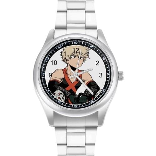 Bakugou Quartz Watch Strong Men Wrist Watch Design Stainless Home Wholesale Wristwatch