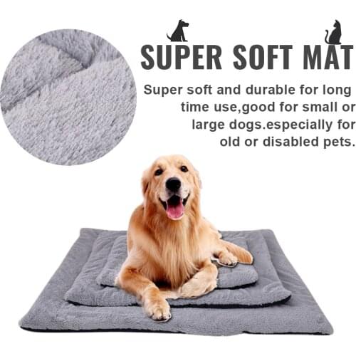 Pet Mattress Sofa Cushion Pet Supplie Pet Mat Double-sided Usable Puppy Cat Mat Winter Thickening Warm Dog Cat Mat Dozzlor S/M/L