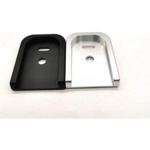 HARRSM TTI CNC Metal P1 Base Cover Recessed Engraved Gel Ball Gun Bottom Covers Tactical Accessory Decorative Toys