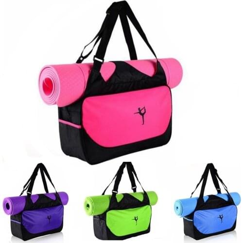 Multifunctional Cothes Yoga Backpack Yoga Mat Waterproof Yoga Bag Backpack (No Yoga Mat)